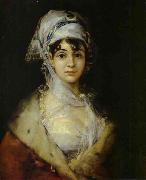Francisco Jose de Goya Portrait of Antonia Zarate oil painting
